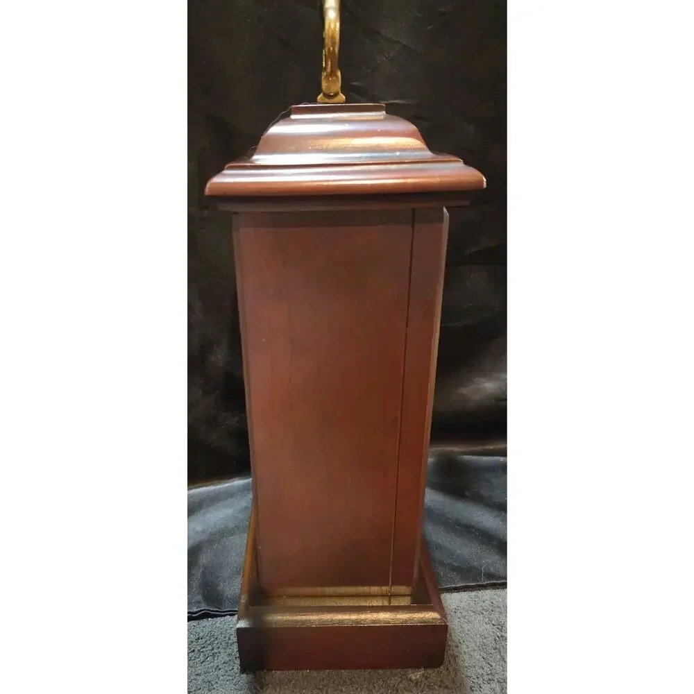 Cooper Classics Mantle Clock, Solid Wood, with Chime -1992 (removable Plaque)